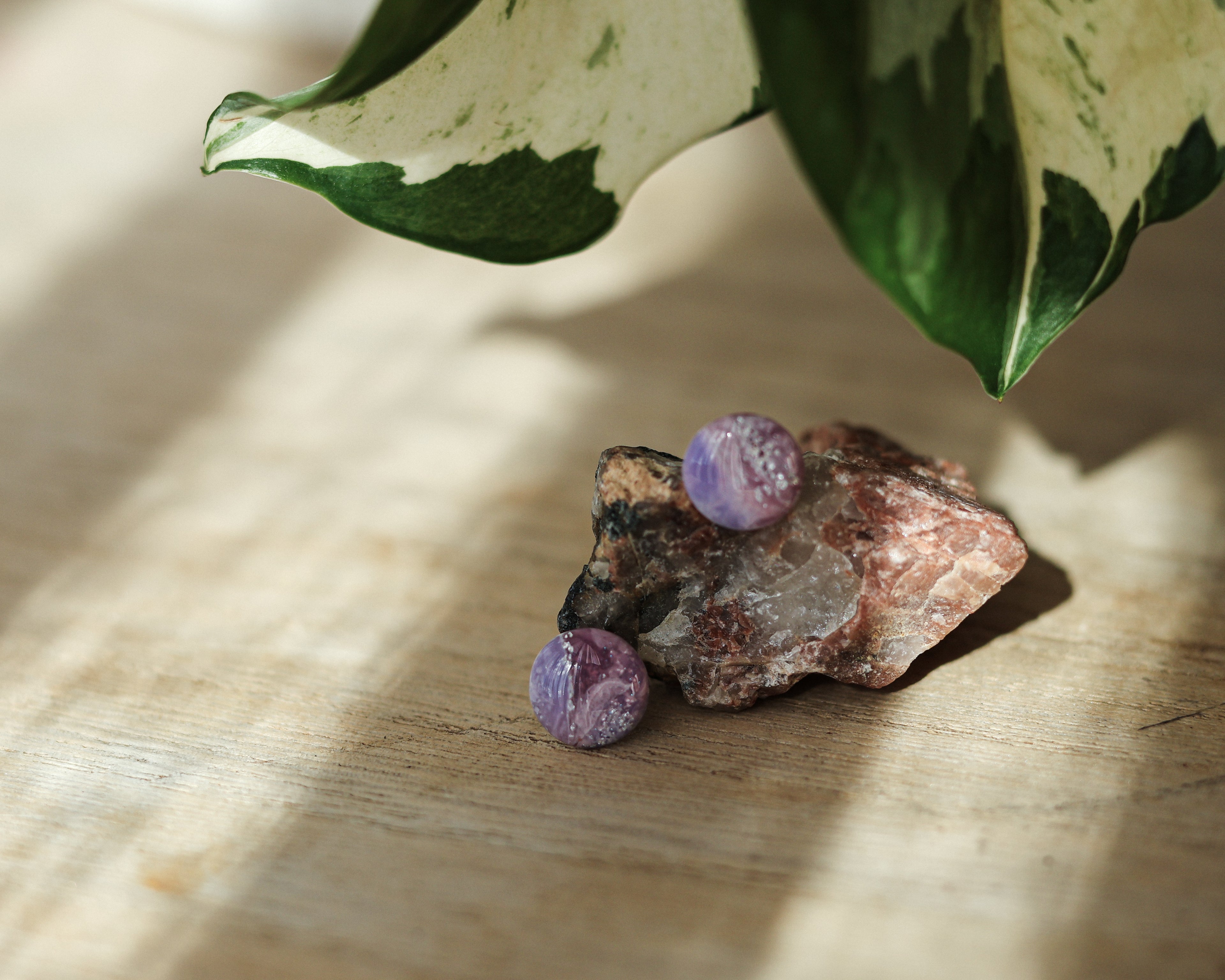 Päivä - nappikorvakorut